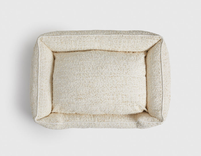 Lolly White Lounge BedDog BedsFound My AnimalSmall