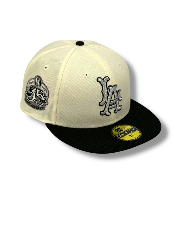 LOS ANGELES ANGELS (CHROME) "35TH ANN" NEW ERA 59FIFTY FITTED