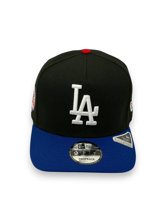 LOS ANGELES DODGERS (BLK/ROYAL) (1980 ASG) "9FIFTY AFRAME" NEW ERA SNAPBACK