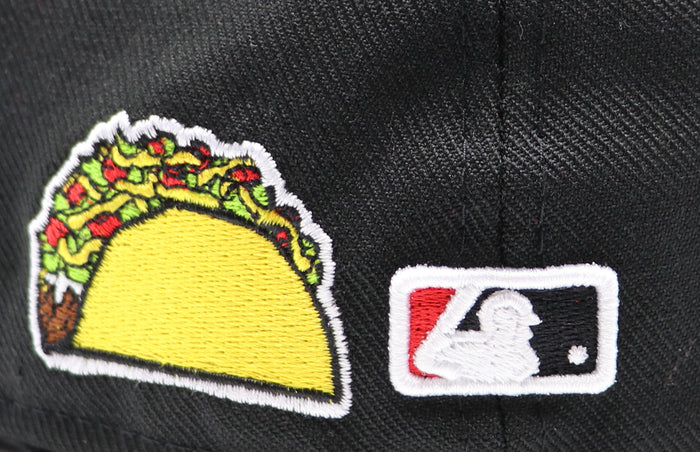 LOS ANGELES DODGERS 'LOVE OF THE GAME X TACO" NEW ERA 59FIFTY FITED (RED UNDER VISOR)