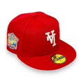 LOS ANGELES DODGERS (RED)"40TH ANN"(UPSIDE DOWN LOGO) NEWERA 59FIFTY FITTED