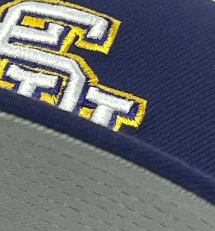 LSU (PURPLE) "NATIONAL CHAMPIONS" NEW ERA 59FIFTY FITTED