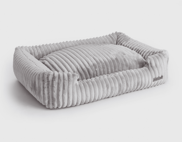 Luna Grey Lounge BedDog BedsFound My AnimalSmall