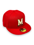 MARYLAND TERRAPINS (RED) NEW ERA 59FIFTY FITTED