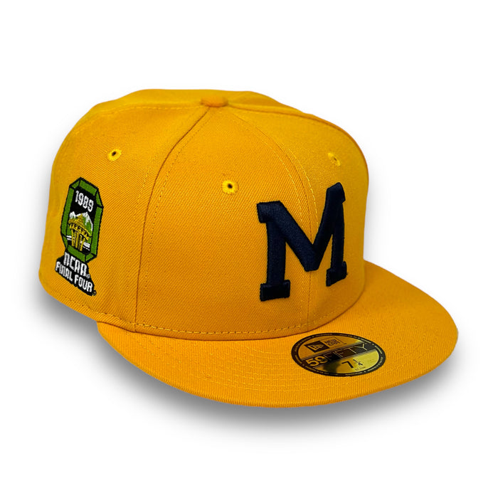 MICHIGAN WOLVERINES (YELLOW) (1989 FINAL FOUR) NEW ERA 59FIFFTY FITTED