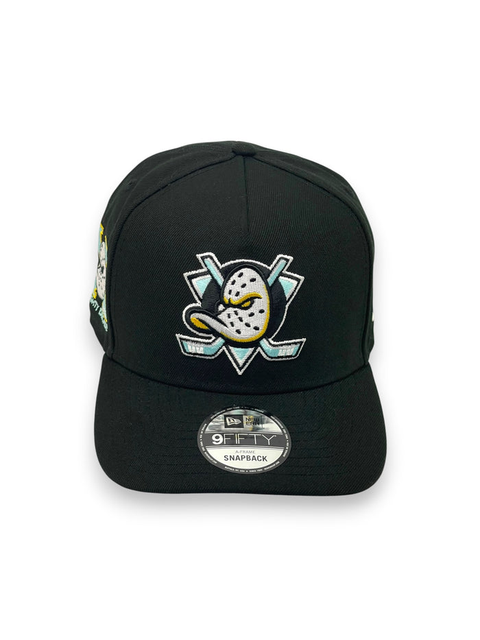 MIGHTY DUCKS (BLK) "9FIFTY AFRAME" NEW ERA SNAPBACK