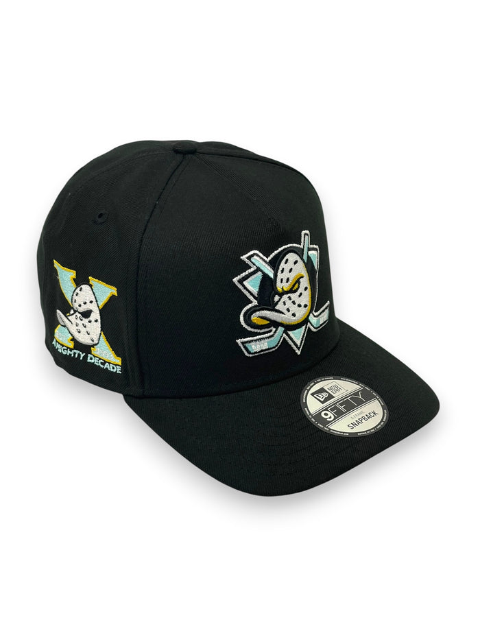 MIGHTY DUCKS (BLK) "9FIFTY AFRAME" NEW ERA SNAPBACK