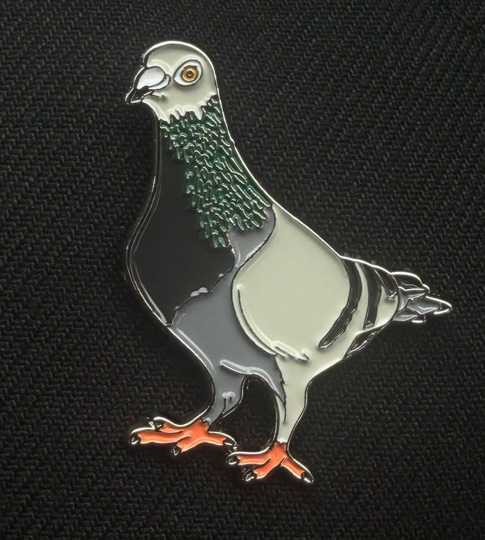 MIGHTY NYC THE NEW YORK PIGEON PIN