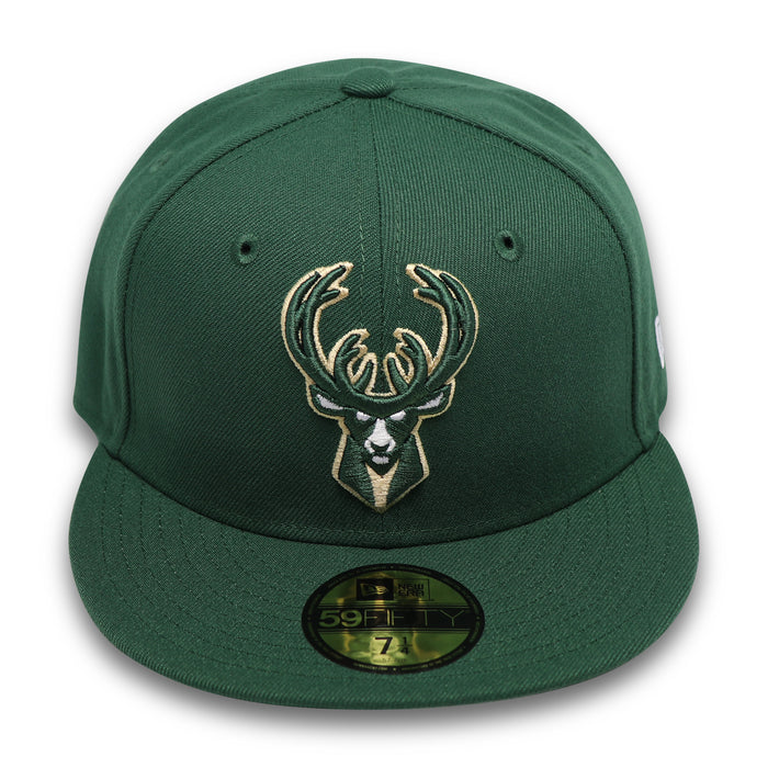 MILWAULKEE BUCKS [GREEN]  NEW ERA 59FIFTY FITTED