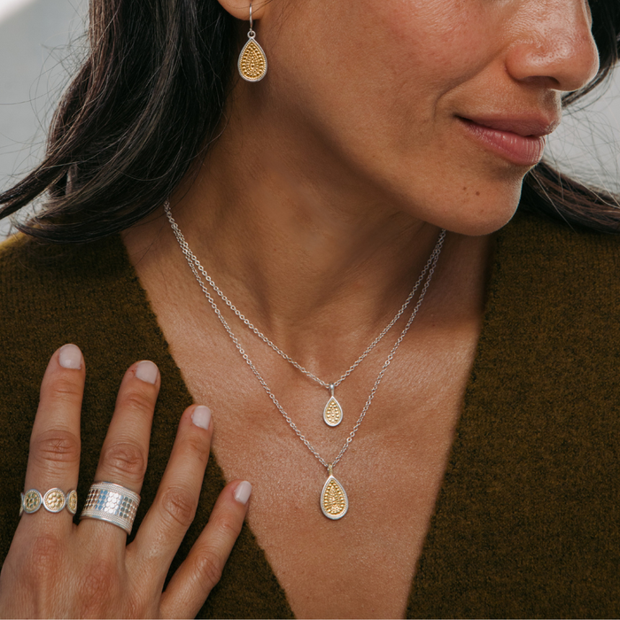 Mini Drop Necklace – Reversible