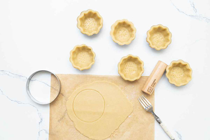 Mini Fruit Tarts with Vanilla Pastry Cream by Crumble Crate
