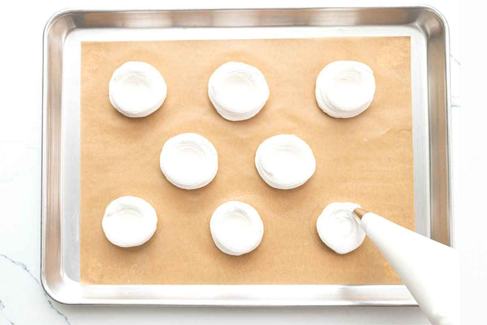 Mini Orange and Cranberry Pavlovas Refill Pack by Crumble Crate