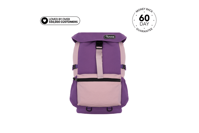 Mulberry Purple - Recycled Travel Backpack
