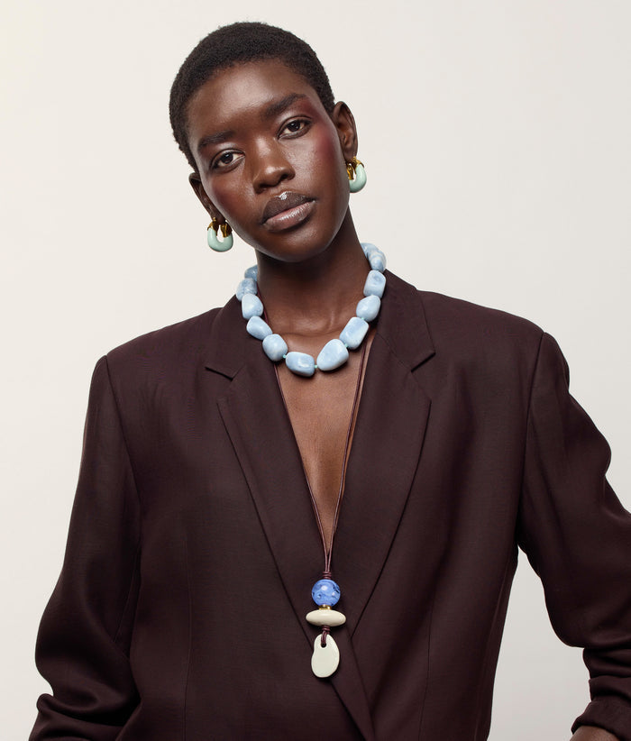 Museo Cord II Necklace in Sea