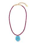 New Bloom Necklace in Cerulean