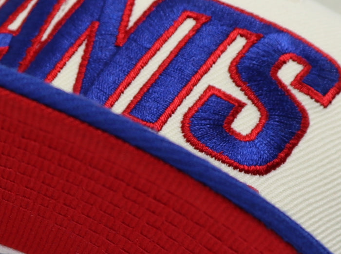 NEW YORK GIANTS (OFF-WHITE)(1986 PRO BOWL) NEW ERA 59FIFTY FITTED (RED UNDER VISOR)