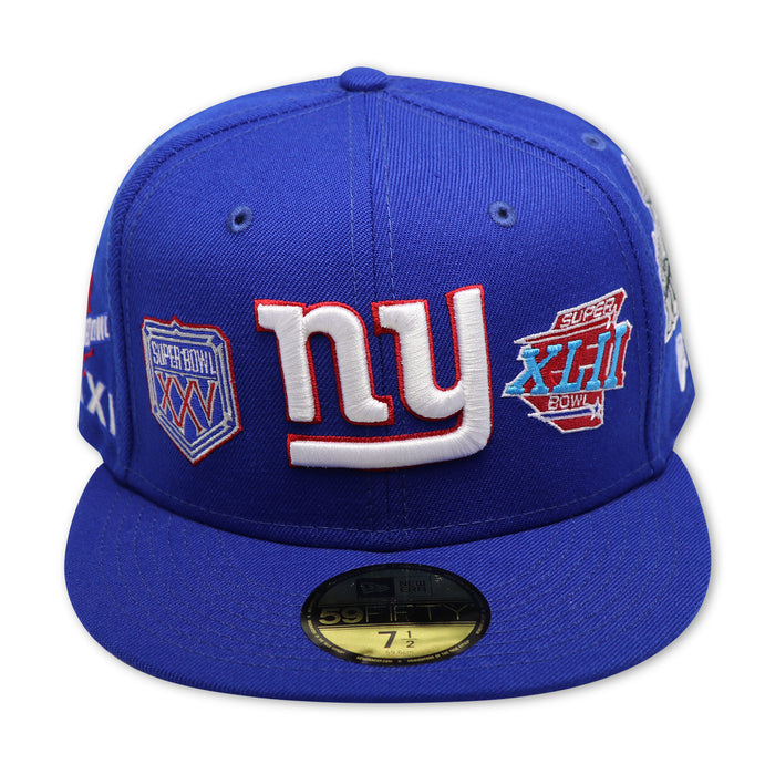 NEW YORK GIANTS (4X SUPERBOWL CHAMPS) NEW ERA 59FIFTY FITTED
