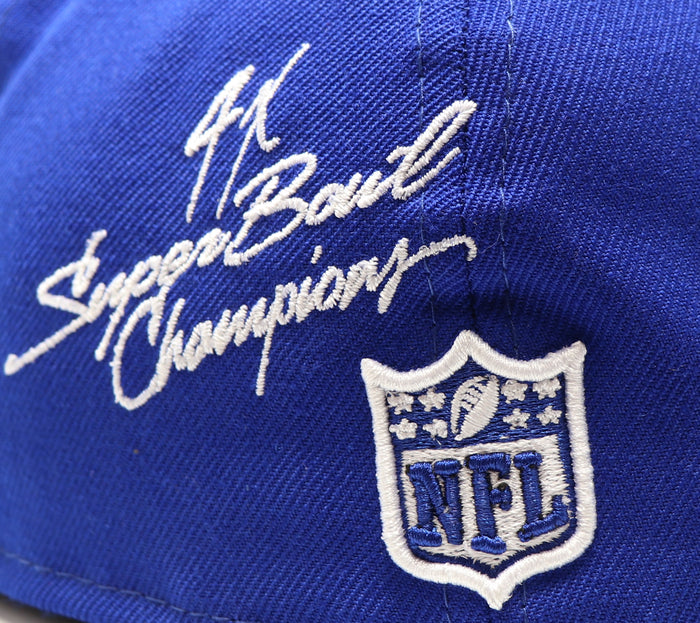 NEW YORK GIANTS (4X SUPERBOWL CHAMPS) NEW ERA 59FIFTY FITTED