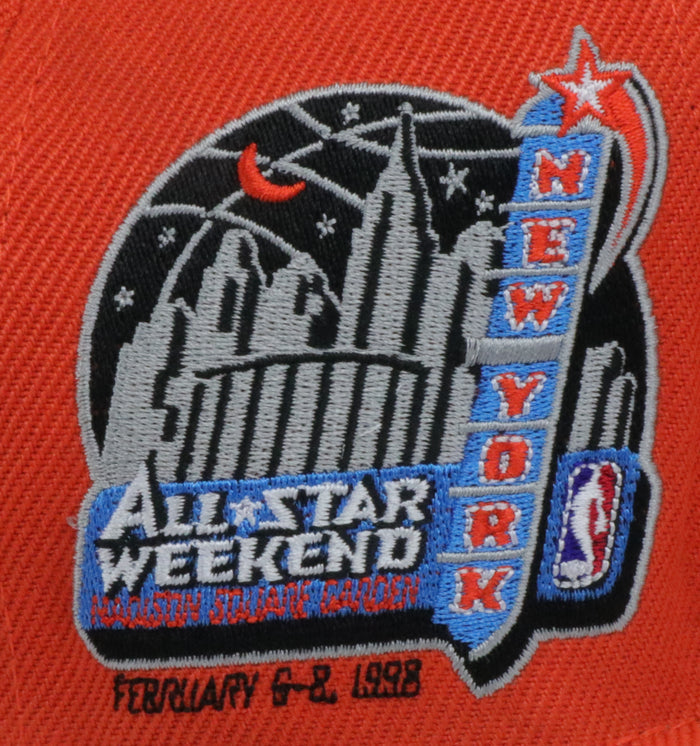NEW YORK KNICKS (ORANGE) (1998 ALLSTARGAME WEEKEND ) MITCHELL & NESS SNAPBACK (SH21474)