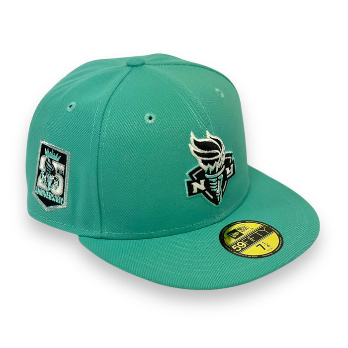NEW YORK LIBERTY (MINT) (25TH ANN) NEW ERA 59FIFTY FITTED