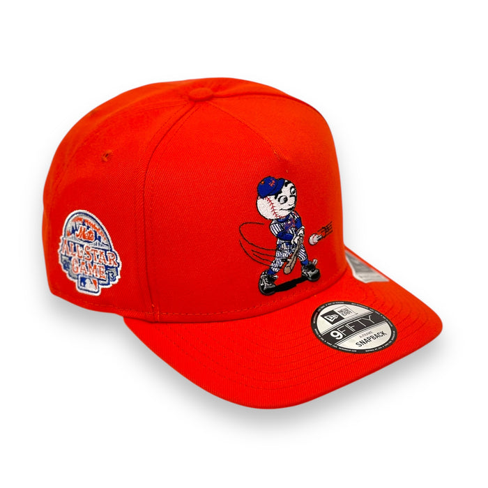 NEW YORK METS (ORANGE) (2013 ALLSTARGAME) "9FIFTY AFRAME" NEW ERA SNAPBACK