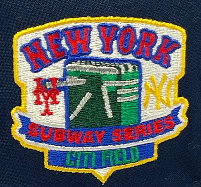 NEW YORK METS (TRIPLE LOGO) SUBWAY SERIES "CITI FIELD") NEW ERA 59FIFTY FITTED