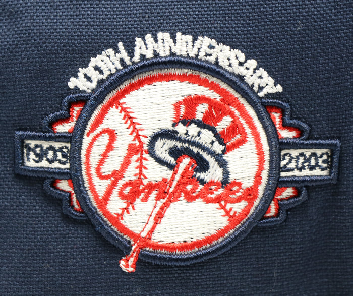 NEW YORK YANKEES "100TH ANNIVERSARY " NEW ERA 9FIFTY SNAPBACK (RED UNDER VISOR)