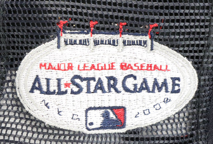 NEW YORK YANKEES "2008 ASG" TRUCKER MESH NEW ERA 59FIFTY FITTED (RED UNDER VISOR)