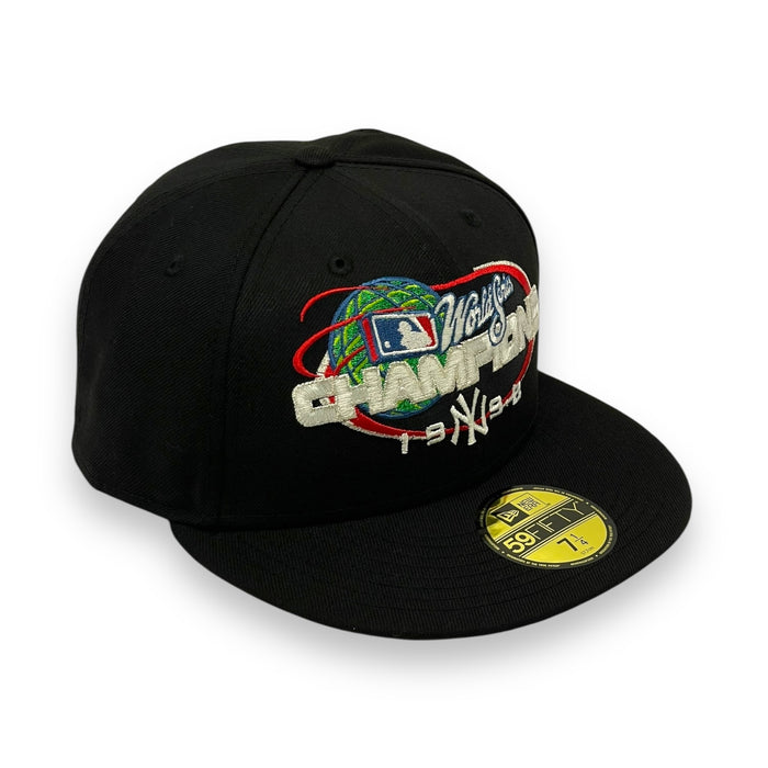 NEW YORK YANKEES (BLACK) "1998 WS CHAMPIONS" NEW ERA 59FIFTY FITTED
