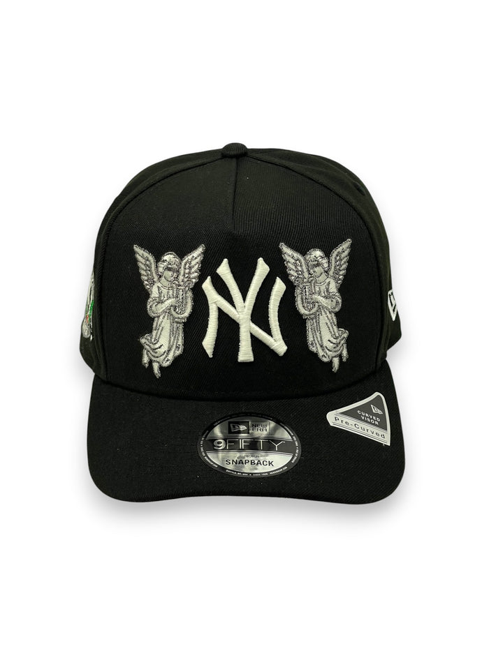 NEW YORK YANKEES (BLACK) "9FIFTY AFRAME" NEW ERA SNAPBACK (GLOW IN THE DARK)