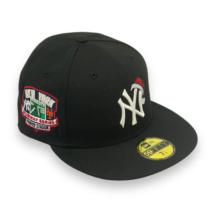 NEW YORK YANKEES (BLACK) (SUBWAY SERIES "XMAS" ) NEW ERA 59FIFTY FITTED