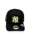 NEW YORK YANKEES (BLACK/VOLT) (27X CHAMPS) "9FIFTY AFRAME" NEW ERA SNAPBACK