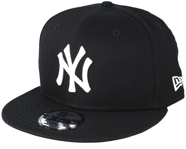 NEW YORK YANKEES (BLACK/WHITE) NEW ERA 9FIFTY SNAPBACK