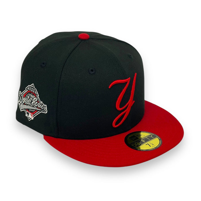 NEW YORK YANKEES (BLK/RED) "Y LOGO" (1996 WS) NEW ERA 59FIFTY FITTED