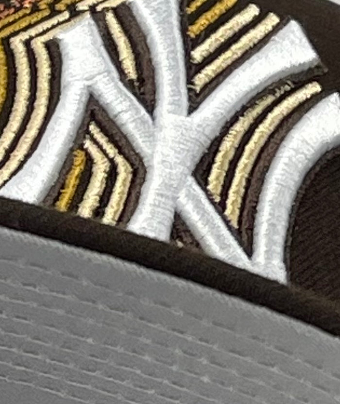 NEW YORK YANKEES (BROWN) 100TH ANN "1923-2023" NEW ERA 59FIFTY FITTED