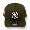 NEW YORK YANKEES (BROWN) (2009 WS) "9FIFTY AFRAME" NEW ERA SNAPBACK