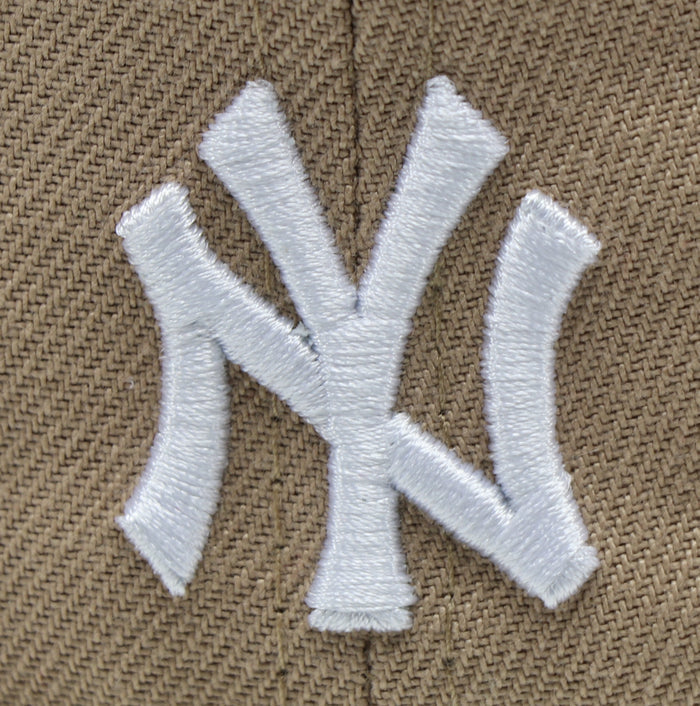 NEW YORK YANKEES (CAMEL ROSES) (2009 INAUGURAL SEASON) NEW ERA 59FIFTY FITTED (RED UNDER VISOR)