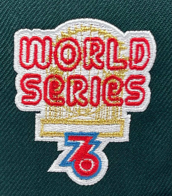 NEW YORK YANKEES (DK GREEN) (1976 WORLDSERIES) NEW ERA 59FIFTY EXCLUSIVE FITTED