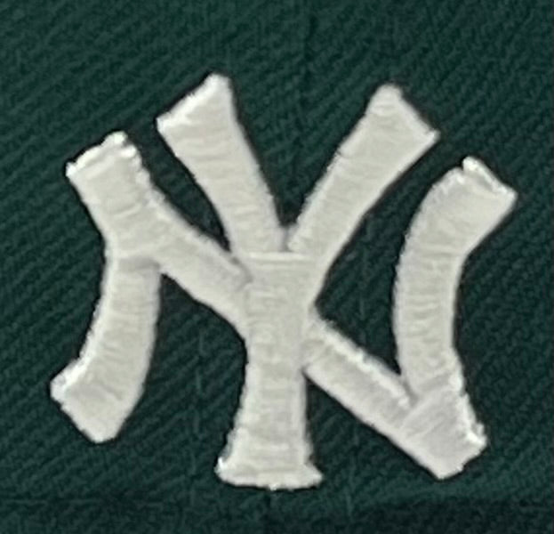 NEW YORK YANKEES (GREEN) (2014 "OLD TIMERS DAY") ("XMAS" ) NEW ERA 59FIFTY FITTED