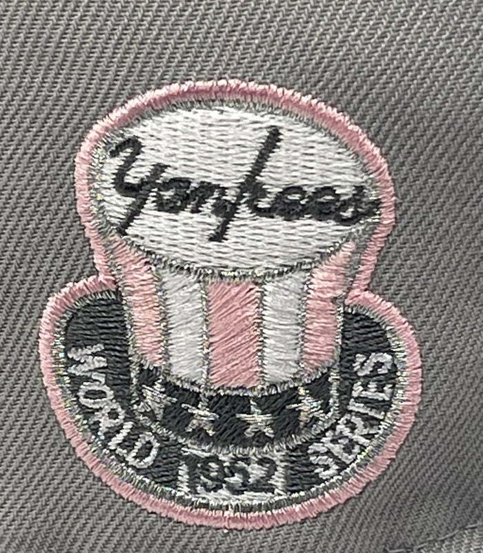 NEW YORK YANKEES (GREY) "1952 WS "FLOWER POWER" NEWERA 59FIFTY FITTED
