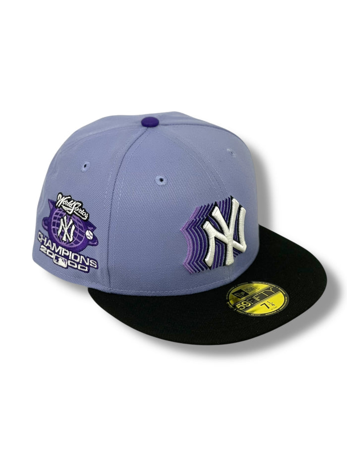 NEW YORK YANKEES (LAVENDER) (2000 WS CHAMPS) NEW ERA 59FIFTY FITTED