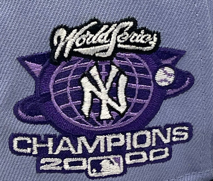 NEW YORK YANKEES (LAVENDER) (2000 WS CHAMPS) NEW ERA 59FIFTY FITTED