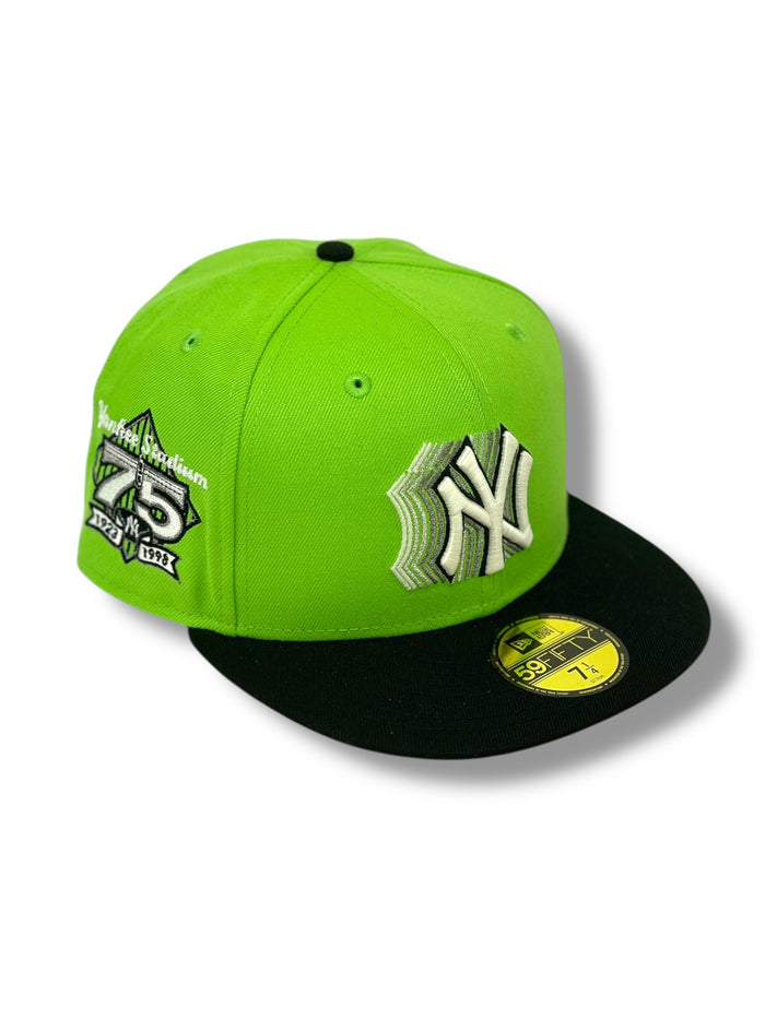NEW YORK YANKEES (LIME) (75TH ANN "YANKEES STADIUM") NEW ERA 59FIFTY FITTED