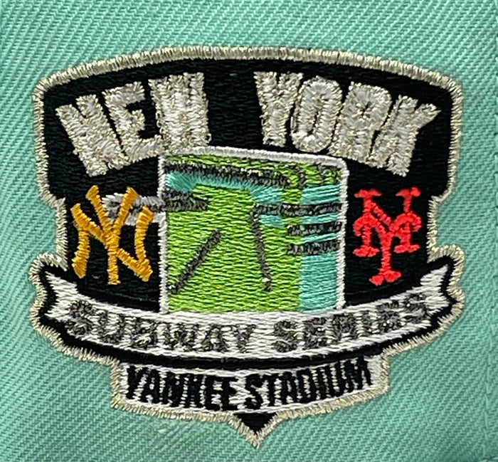 NEW YORK YANKEES (MINT) "SUBWAY SERIES YANKEES STADIUM" NEW ERA 59FIFTY FITTED