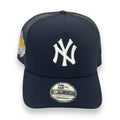 NEW YORK YANKEES (NAVY) (1999 WS) "9FIFTY AFRAME" TRUCKER NEW ERA SNAPBACK