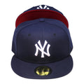 NEW YORK YANKEES (NAVY) "RED-BOTTOM" NEW ERA 59FIFTY FITTED