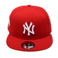 NEW YORK YANKEES (RED) "2009 WORLDSERIES" NEW ERA 9FIFTY SNAPBACK