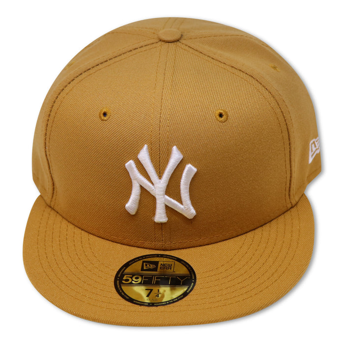 NEW YORK YANKEES WHEAT NEW ERA FITTED