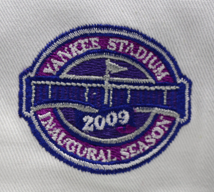 NEW YORK YANKEES (WHITE) (2009 INAUGURAL SEASON) NEW ERA 59FIFTY FITTED