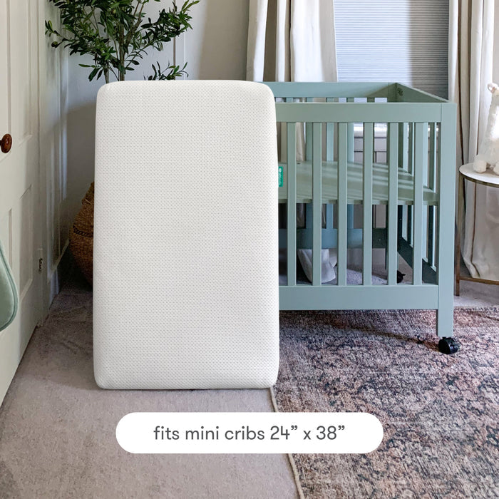 999-1350-WHT-MN, Newton Mini Crib Mattress